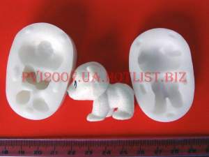 Силиконовый молд Медвежонок 3D Силиконовый молд Медвежонок 3D