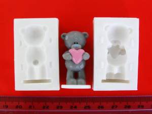 Силиконовый молд Мишка Тедди 3D