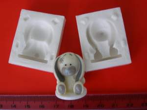 Силиконовый молд Лапка 3D
