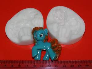 Силиконовый молд Пони 7 3D Силиконовый молд Пони 7 3D